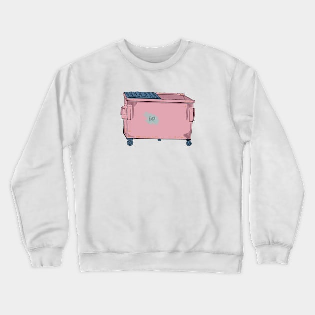 Hope Trash Crewneck Sweatshirt by Katherine Montalto